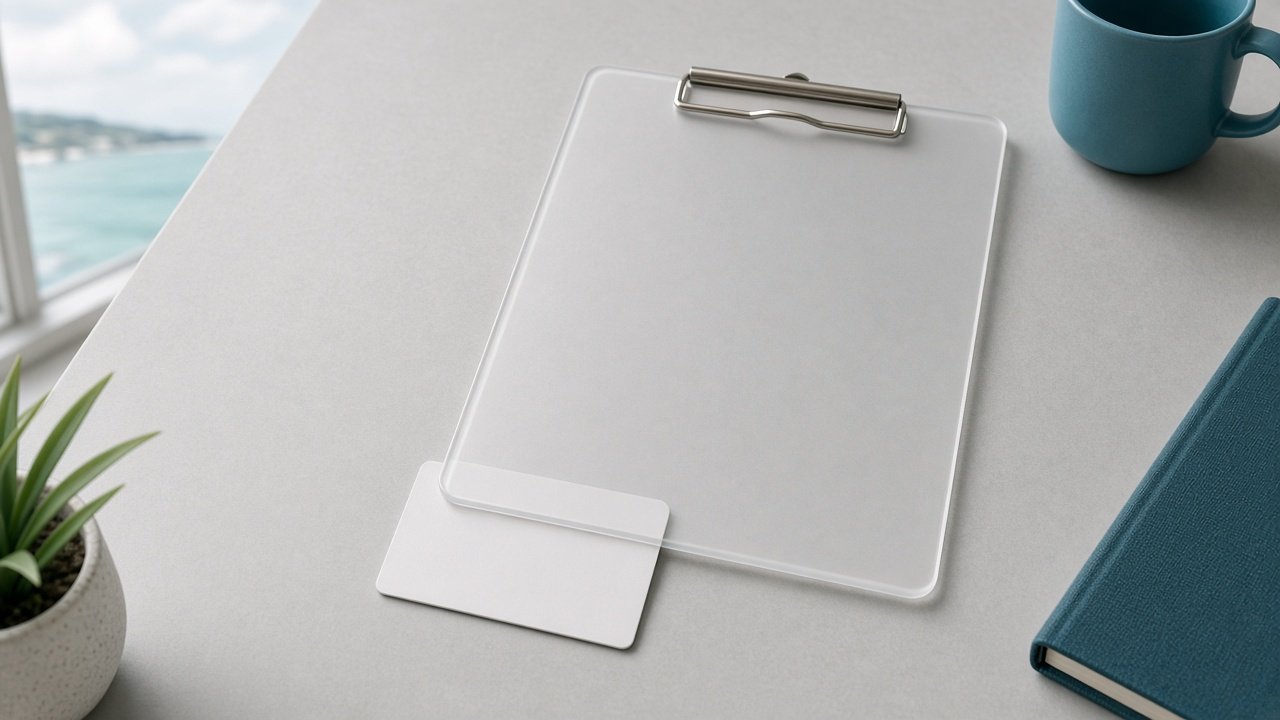 Florida license points tally on a clipboard beside a generic driver card